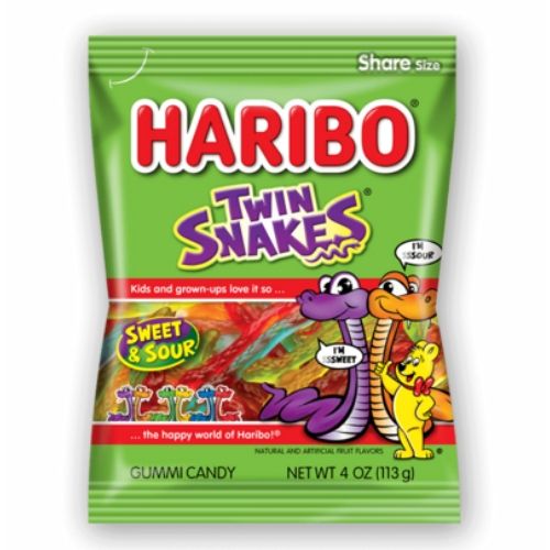 Haribo Twin Snakes Gummy Candy | Candy District