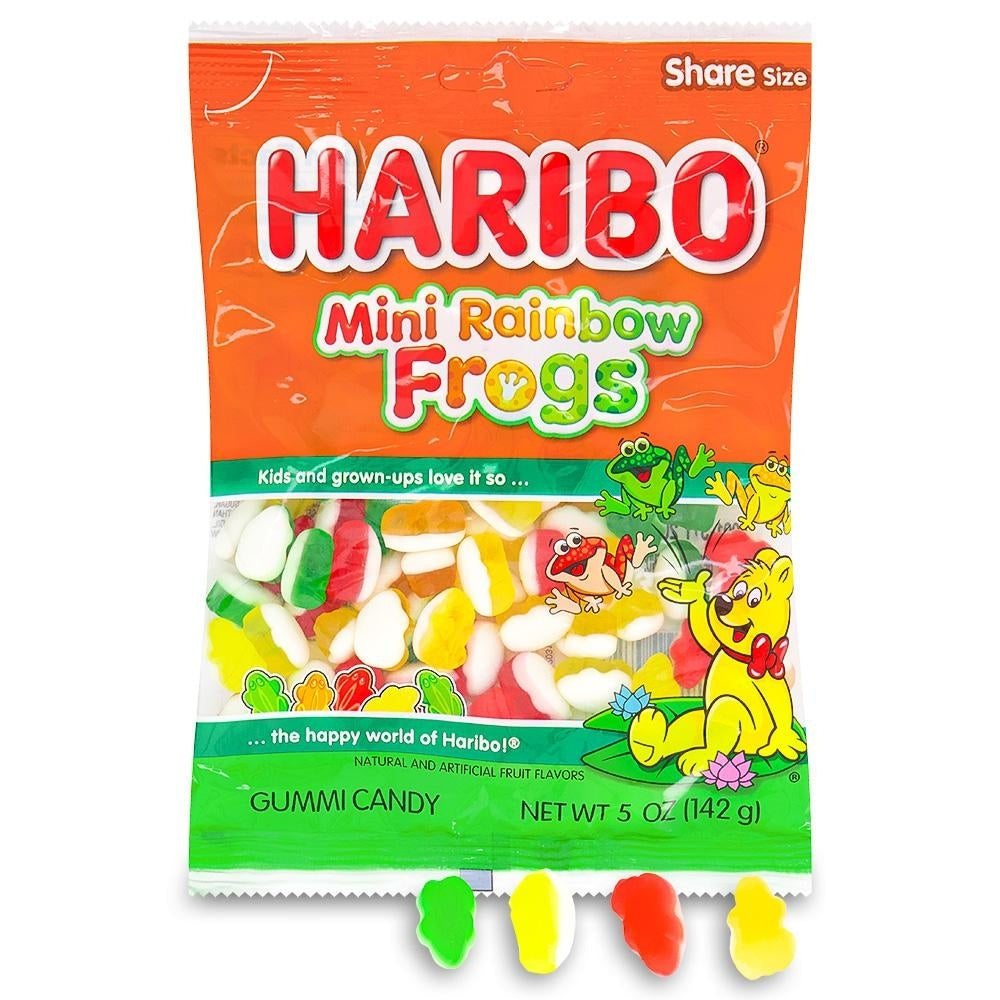 Haribo Mini Rainbow Frogs – DynamiteSnacks