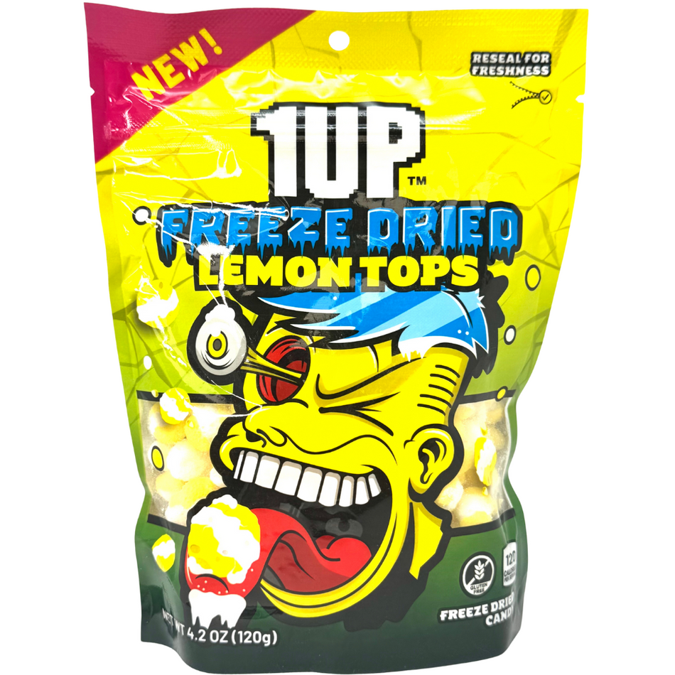 1UP Freeze Dried Lemon Tops 2oz - 1 Bag