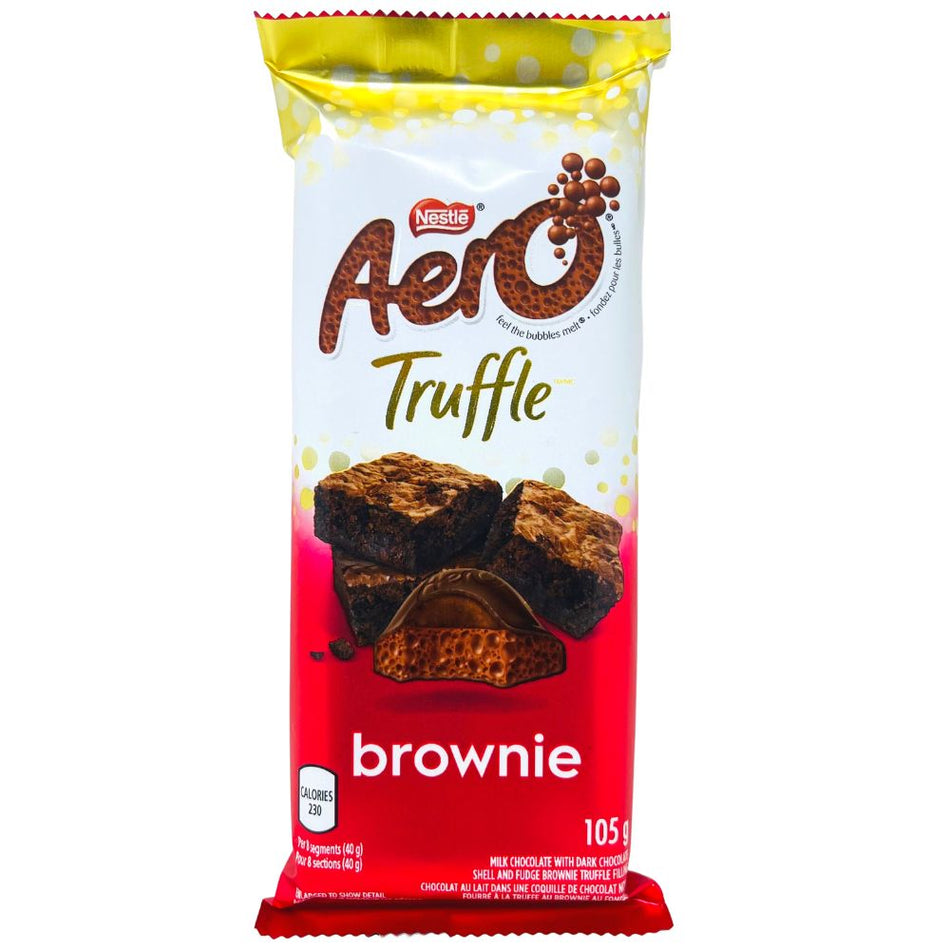 Aero Truffle Brownie Bars 105g - 15 Pack - Canadian Chocolate Bars