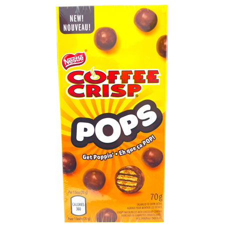 Coffee Crisp Pops 70g - 12 Pack - Coffee Crisp Candy Bar