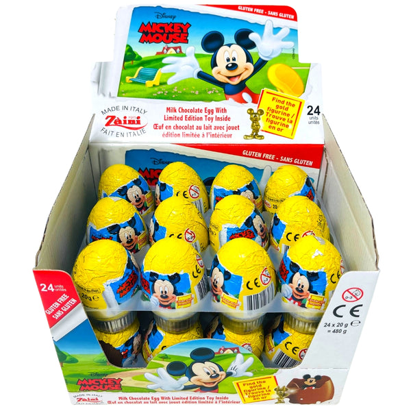 Mickey mouse chocolate hot sale egg