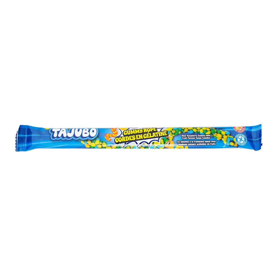 Tajubo Gummy Rope Blue Raspberry - 20 Pack - gummy candy - nerds rope