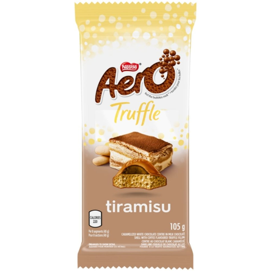 Aero Truffle Tiramisu Chocolate Bars 105g - 15 Pack - Canadian Cocolate Bars