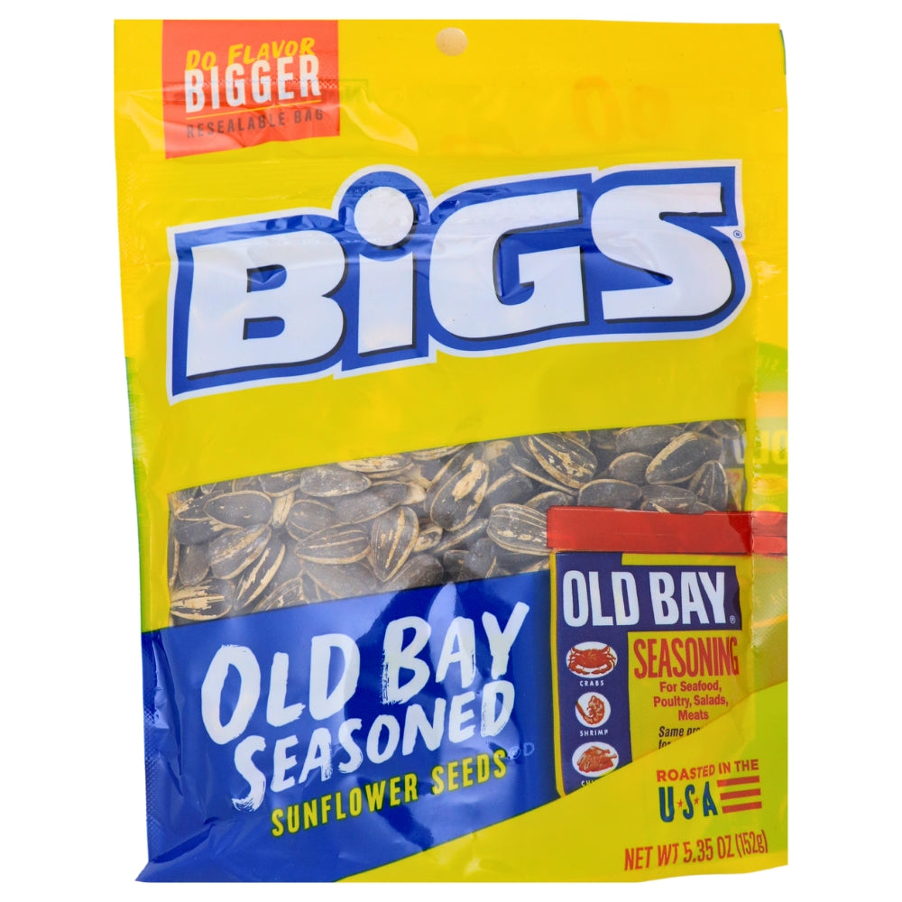 BIGS Old Bay Seasoned Sunflower Seeds - 5.35oz. 12 Pack