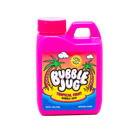 Bubble Jug Tropical Fruit Bubble Gum 1.94oz - 12 Pack