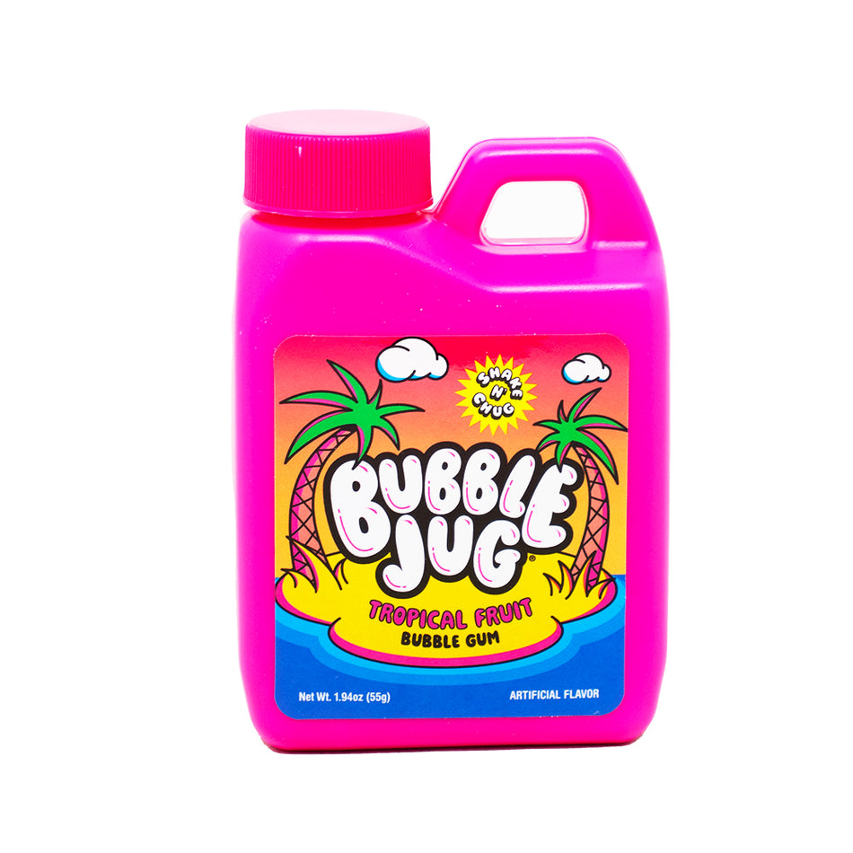 Bubble Jug Tropical Fruit Gum 1.94oz - 12 Pack