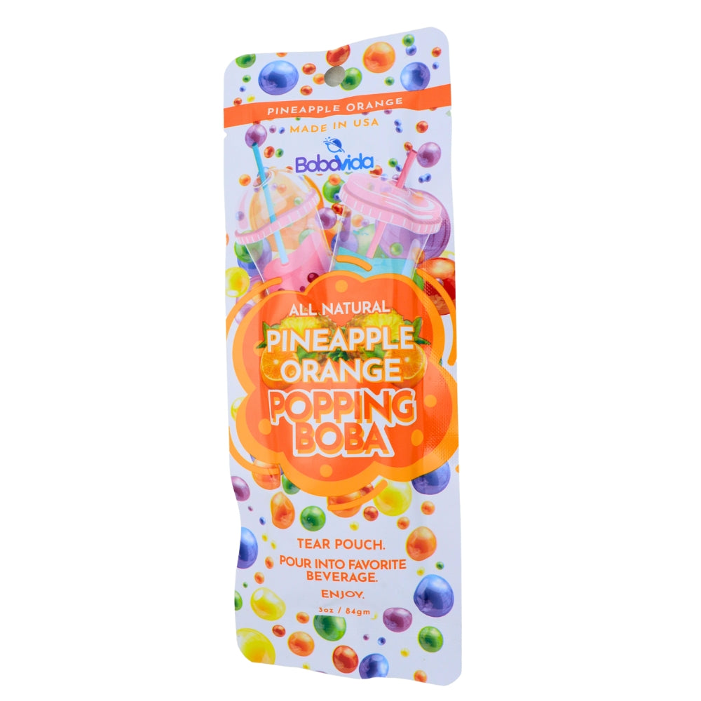 Boba Vida Pineapple Orange 3oz - 10 Pack