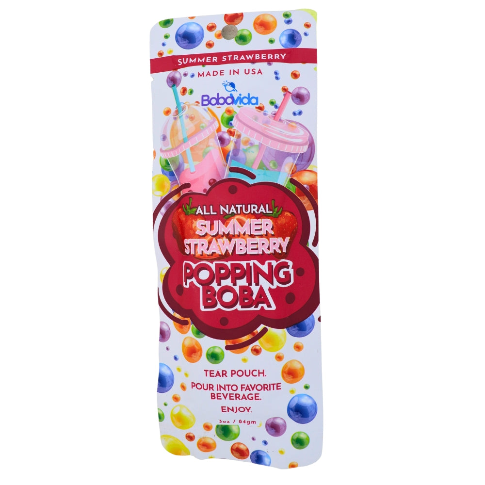 Boba Vida Summer Strawberry 3oz - 10 Pack