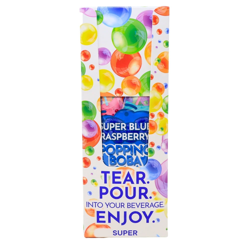 Boba Vida Super Blue Raspberry 3oz - 10 Pack