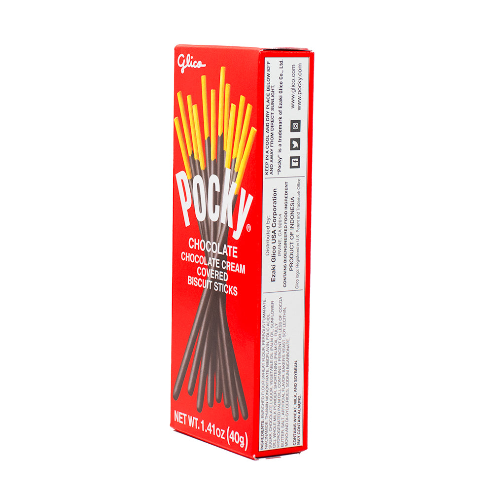 Pocky Biscuit Sticks - Chocolate - 1.41oz Nutrition Facts Ingredients