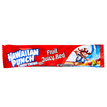 Hawaiian Punch Chew Bars Fruit Juicy Red .8oz - 36 Pack