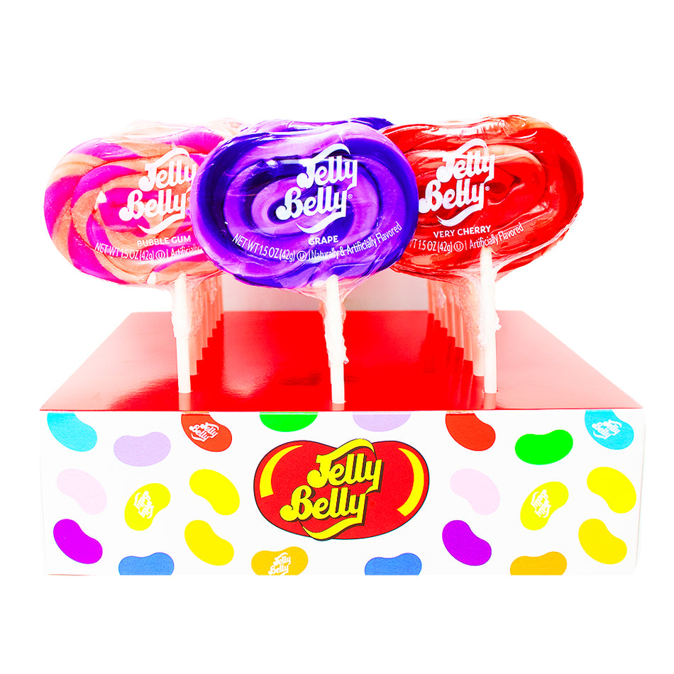 Jelly Belly Gourmet Lollipop 42g - 24 Pack