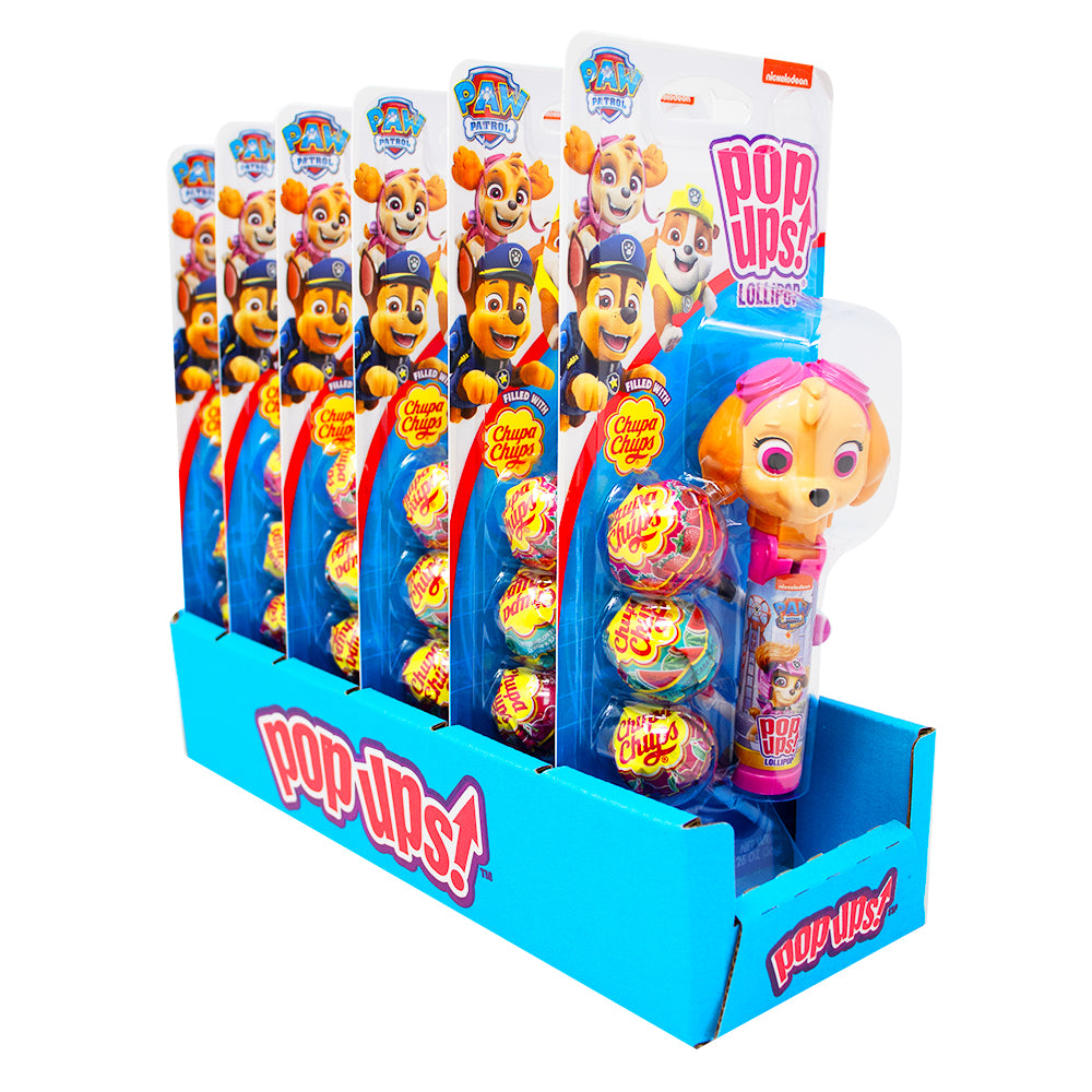 Paw Patrol Pop-Ups Lollipop Set 36g - 6 Pack\