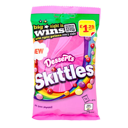 Skittles Desserts (UK) 125g - 12 Pack