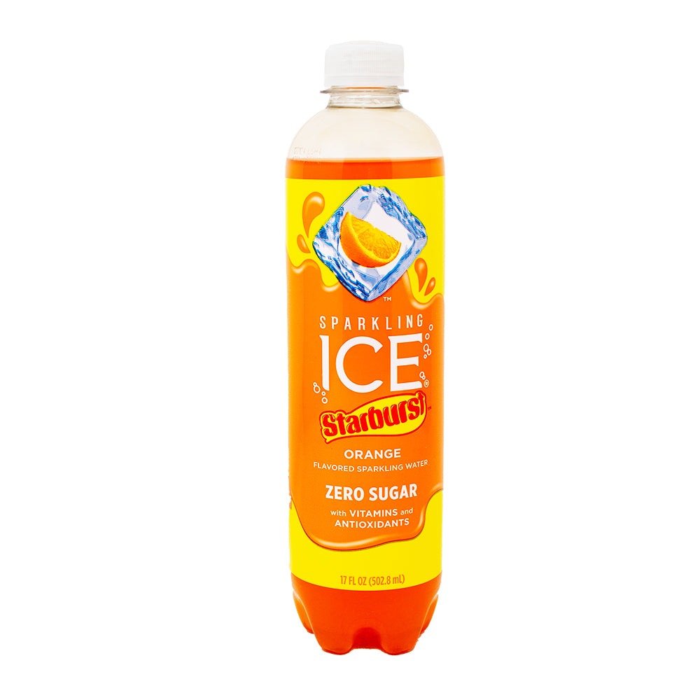 Sparkling Ice Starburst Orange Zero Sugar 502.8mL - 12 Pack | Candy ...