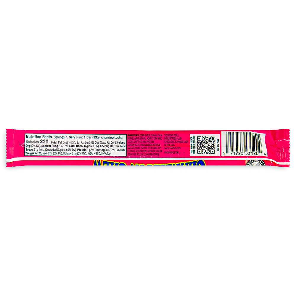 Charleston Chew - Strawberry Candy Bars 2oz. 24 Pack - Nutrition Facts - Ingredients