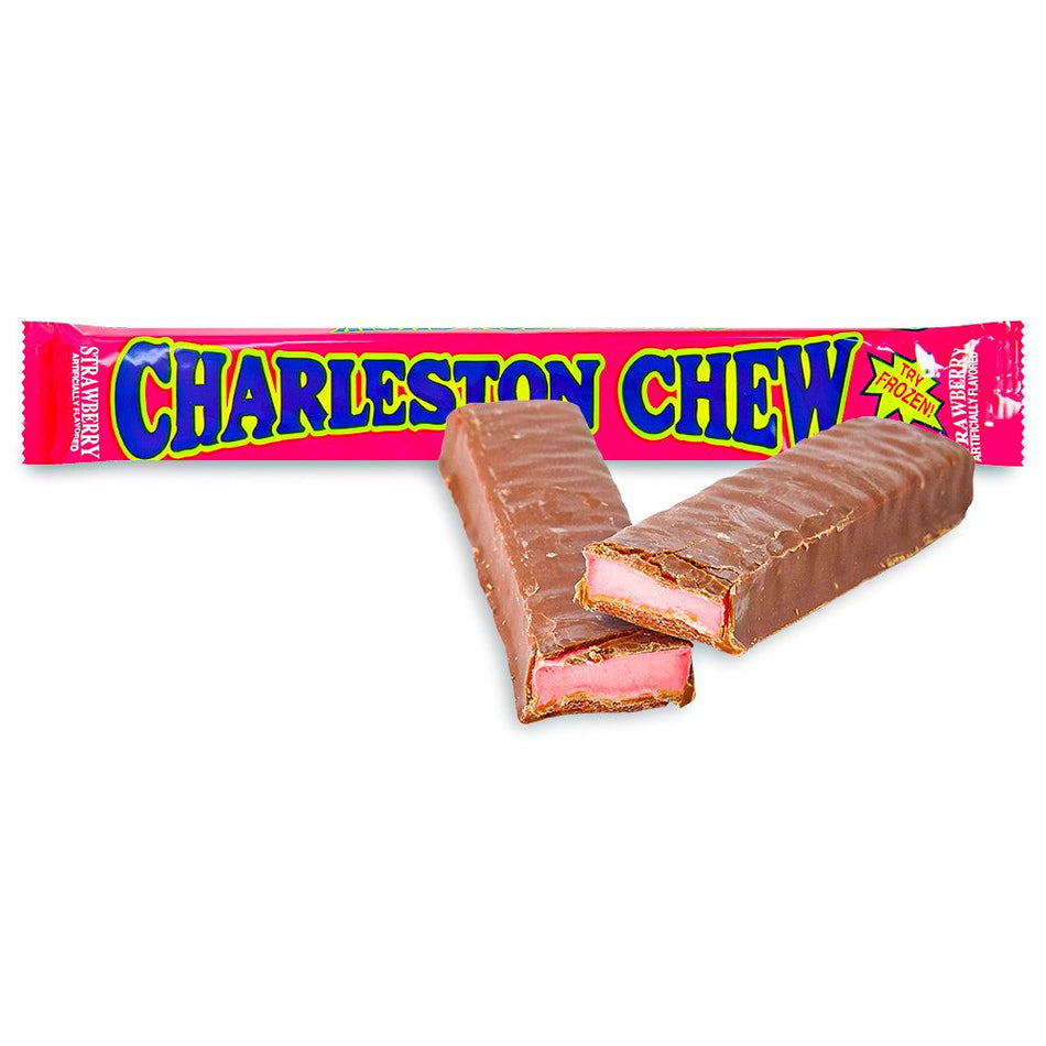 Charleston Chew - Strawberry Candy Bars 2oz. 24 Pack