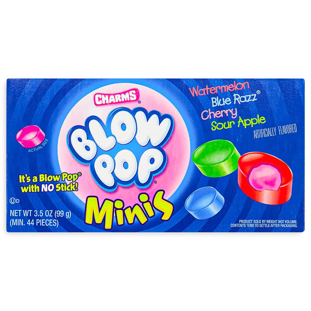 Charms Blow Pop - Minis Theater Boxes - 99 g