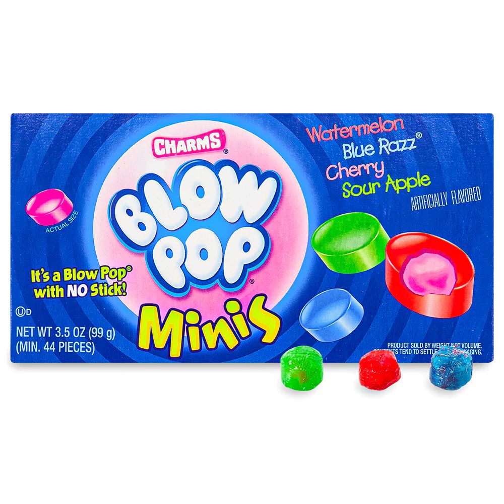 Charms Blow Pop - Minis Theater Boxes - 99 g