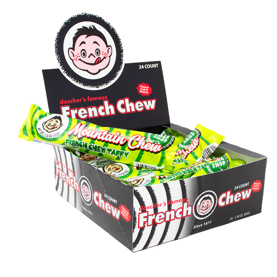 Doscher's Soda Pop Chew Mountain 1.5oz - 24 Pack