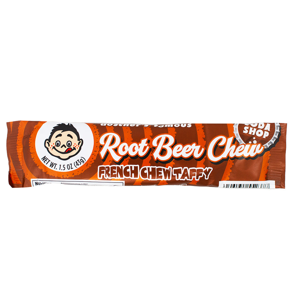 Doscher's Soda Pop Chew Root Beer 1.5oz - 24 Pack