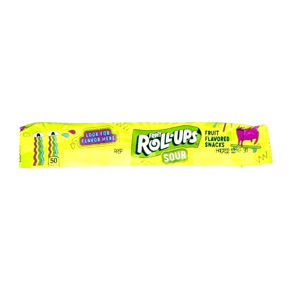 Fruit Roll Ups Sour .5oz - 72Pack