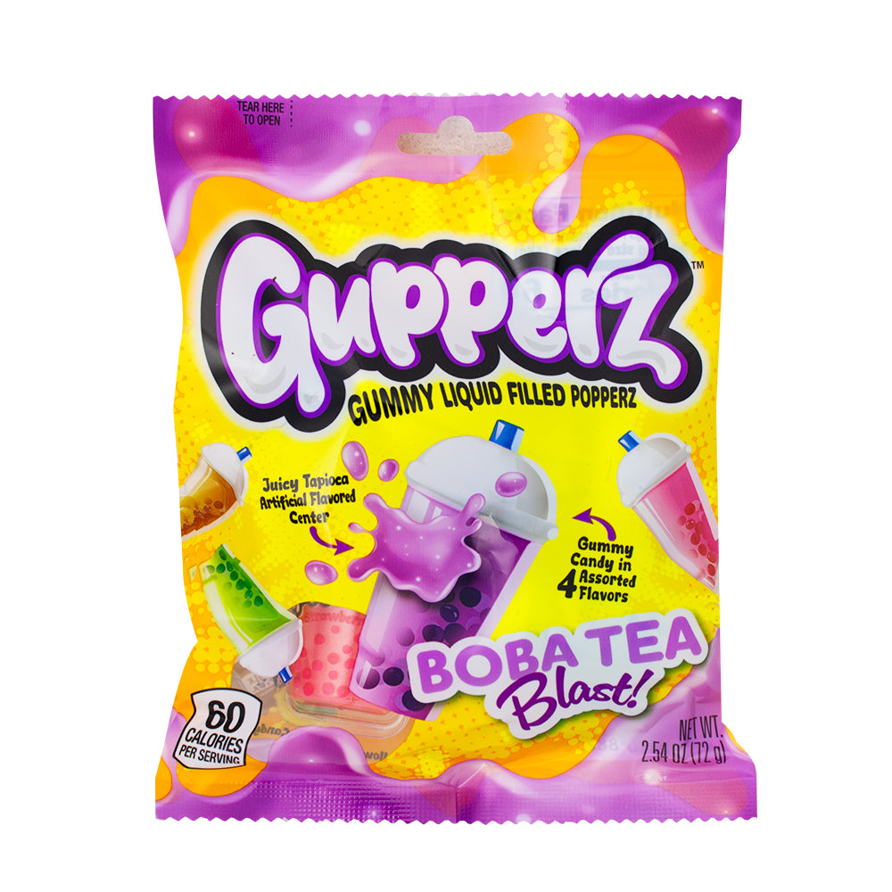 Gupperz Boba Tea Blast 2.54oz - 12 Pack