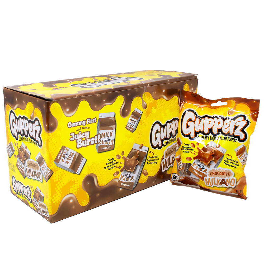 Gupperz Chocolate Milkano 2.54oz - 12 Pack