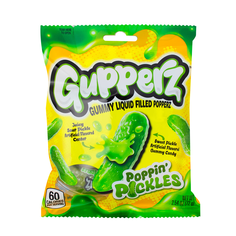 Gupperz Poppin' Pickles 2.54oz - 12 Pack