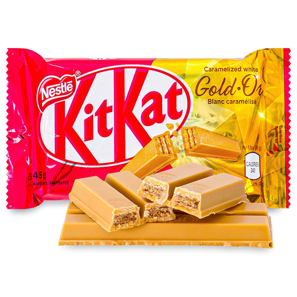 Kit Kat Gold Bars - 45g 48 Pack - Nestle Canada - Canadian Chocolate Bars