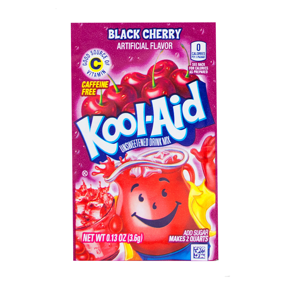 Kool-Aid Drink Mix Black Cherry - 48 Pack