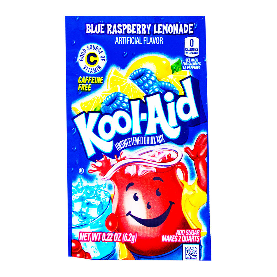 Kool-Aid Drink Mix Blue Raspberry Lemonade - 48 Pack