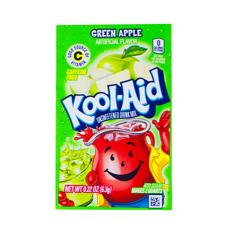 Kool-Aid Drink Mix Green Apple - 48 Pack