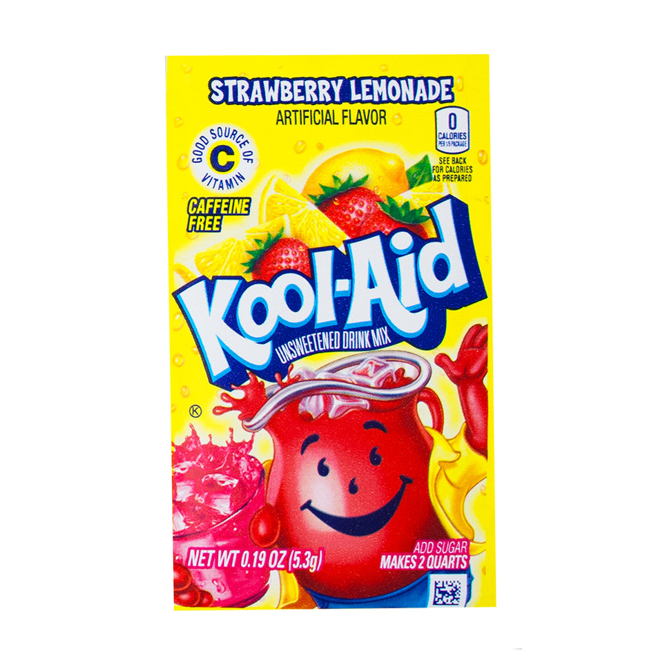 Kool-Aid Drink Mix Strawberry Lemonade - 48 Pack