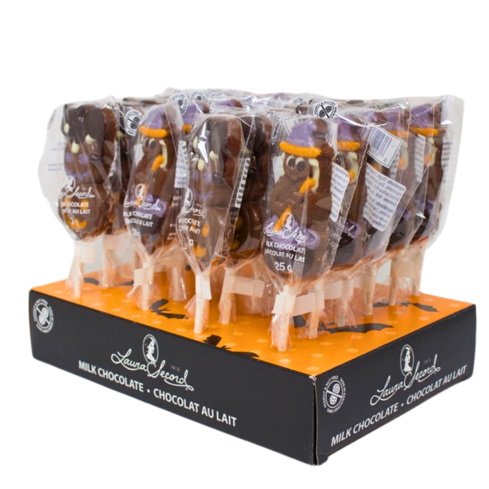 Laura Secord Halloween Chocolate Pops 25g - 25 Pack | Candy District