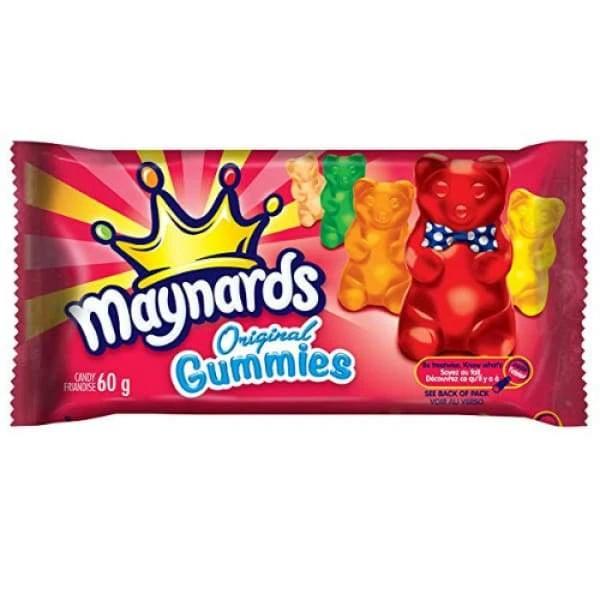 Maynards Original Gummies 60g - 18 Pack - Gummy Candy - Gummy Bears - Canadian Candy