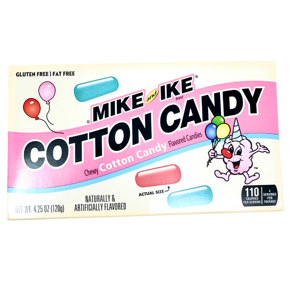 Mike and Ike Cotton Candy Theater Box - 12 Pack