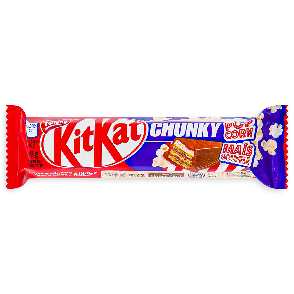 Kit Kat Chunky Popcorn Bars 48g - 24 Pack