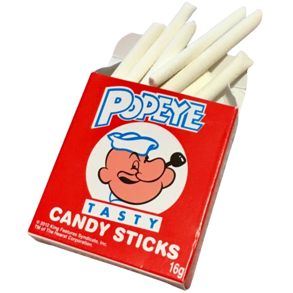 Popeye Candy Sticks - 48 Pack - Candy Cigarettes