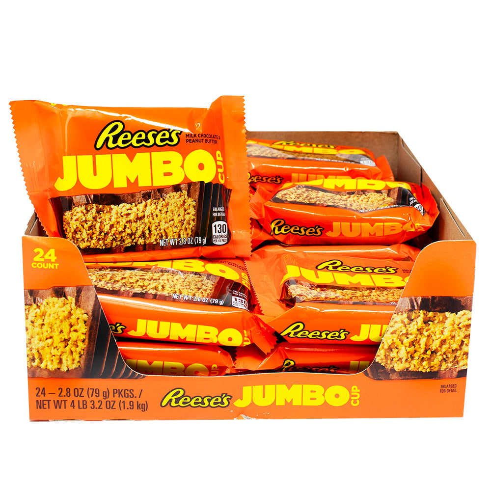 Reese's Cup Jumbo 2.8oz - 24 Pack