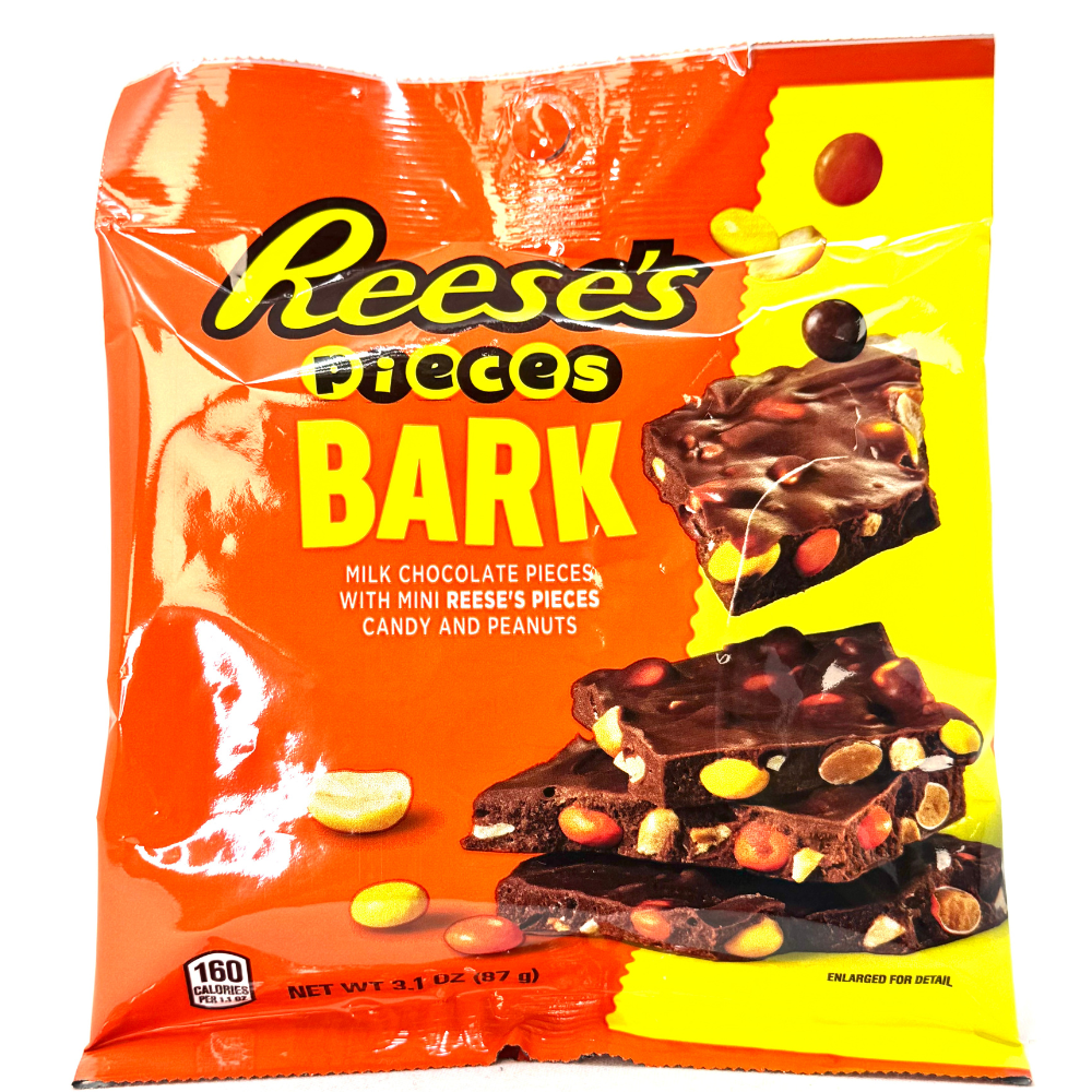 Reese's Pieces Chocolate Bark 3.1oz - 12 Pack