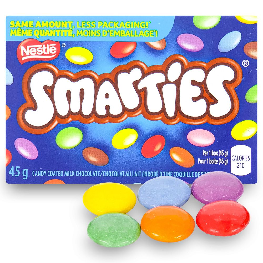 Smarties Candy - Nestle Canada - Candy District Online Candy Store