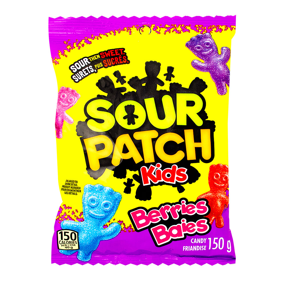 Sour Patch Kids Berries - Canadian Candy 150g - 12 Pack