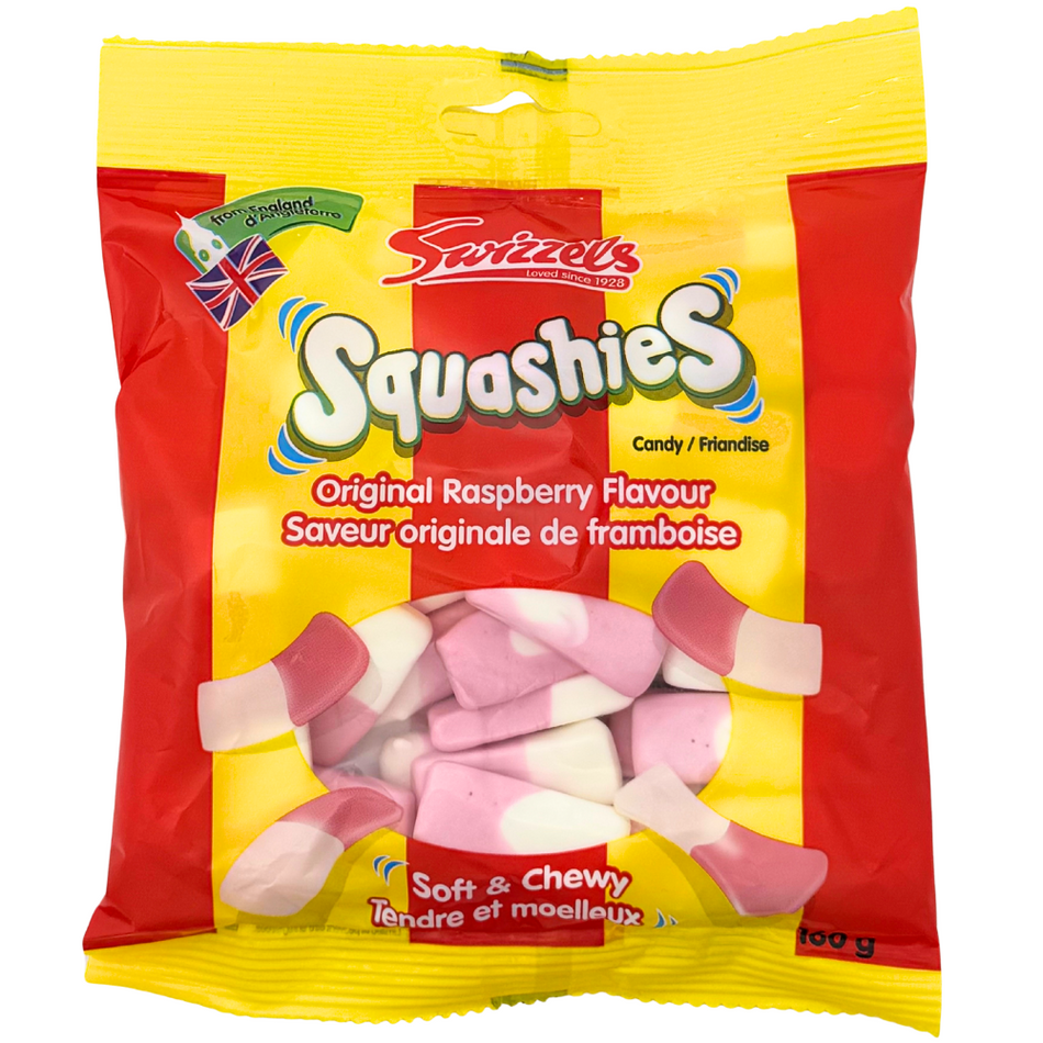 Swizzles Squashies Original Raspberry Candies - 10 Pack