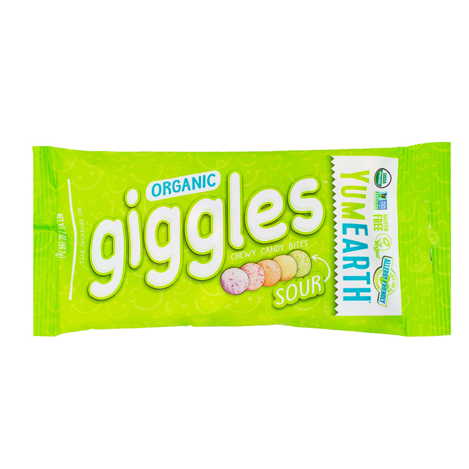 YumEarth Organic Sour Giggles 2oz - 12 Pack