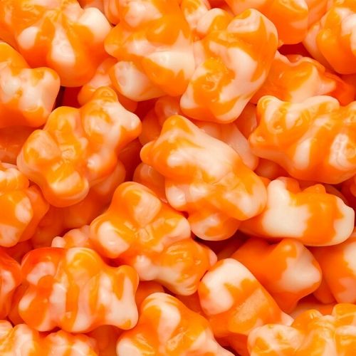 Albanese Orange Cream Gummi Bearsicles | Bulk Candy