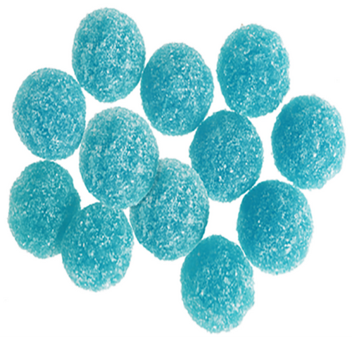 Allan Mini Sour Blue Raspberries Bulk Candy Toronto