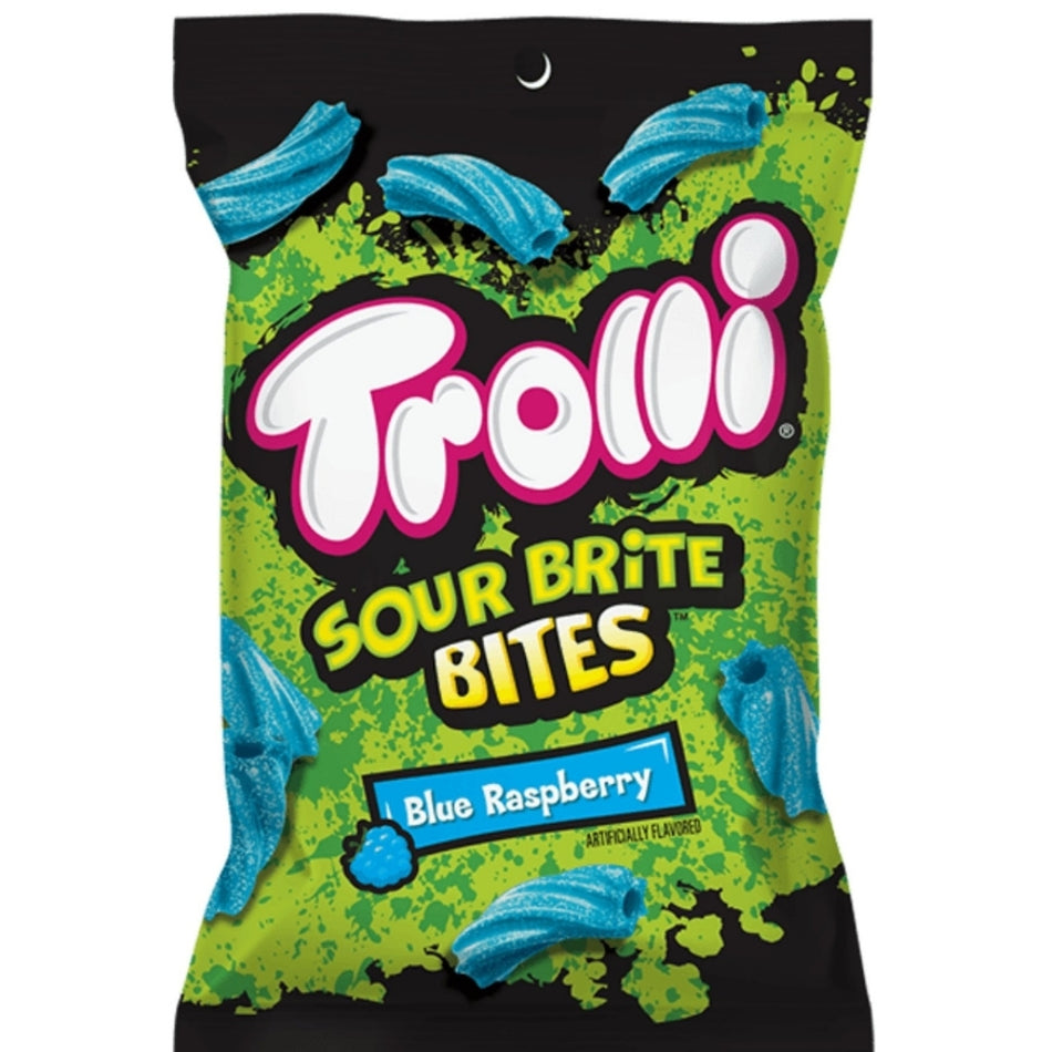 Ferrara Candy Co. Trolli Sour Brite Bites Blue Raspberry 120g Candy District