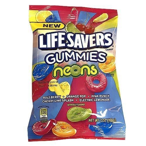 Life Savers Gummies Neons Gummy Candy - Candy District